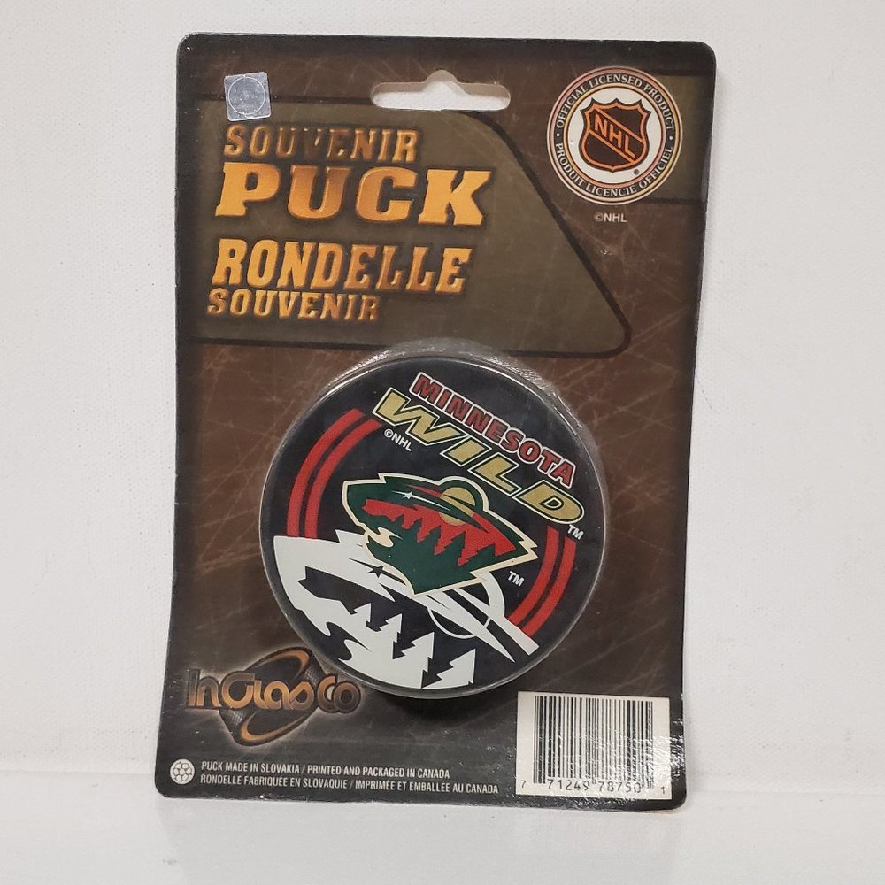 Hockey Puck - Minnesota Wild - NHL